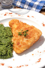 escalope panée et épinards 21052016