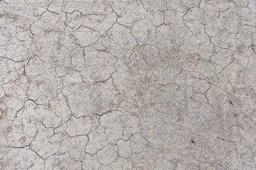 Dry Soil With Crack