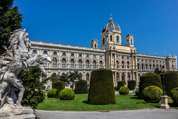 Naklejka premium Museum of Natural History (Naturhistorisches, 1889), Vienna.