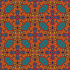 seamless vector colorful abstract Geometric print