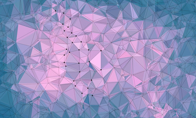 purple low poly background with dark purple and light purple and geometric pattern.