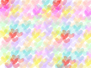 heart shape pattern abstract background.