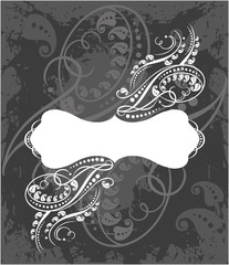 Decorative frame with pattern