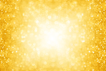 Abstract golden glam sparkly party background