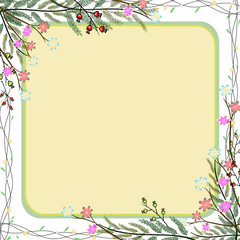 flower frame