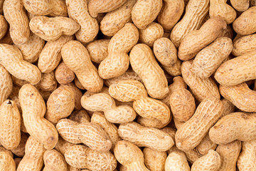 Whole peanut background