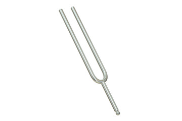 Obraz premium Tuning fork, 3D rendering