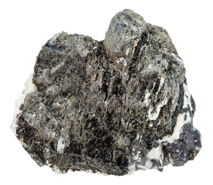 knopite rock isolated on white