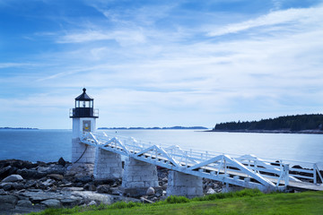Marshall Point Light in Port Clyde, Maine