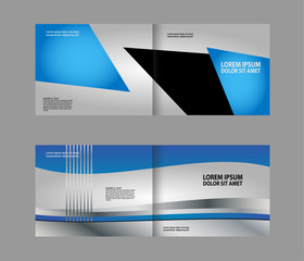 Bi-Fold Corporate Business Store Mock up & Brochure Design
