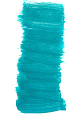 Aquamarine background gouache