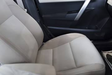 Obraz premium new fabric passenger seat in car