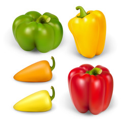 set realistic peppers