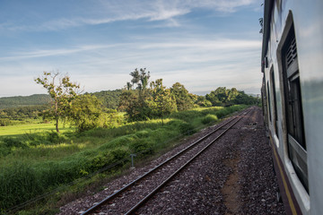 Fototapeta premium View From A Train