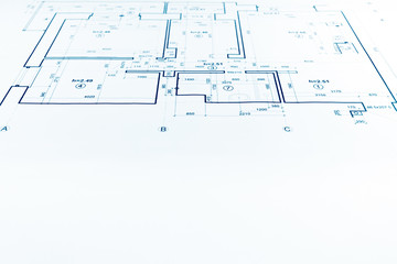 house plan blueprint, architectural drawing, part of architectur