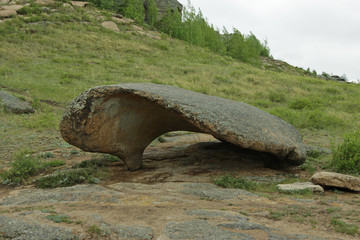 stone, figure, mountain, nature, travel, tourism, Kazakhstan