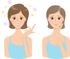 女性 ミドル 髪の悩み ビフォーアフター