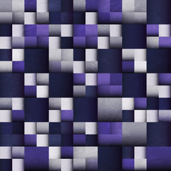 Fototapeta premium technology square seamless pattern