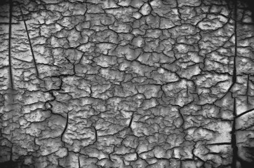 Old crack orange metal texture background.