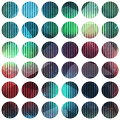 colored circle seamless pattern