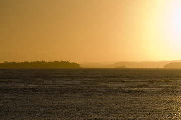 Sonnenuntergang an der australischen Ostküste