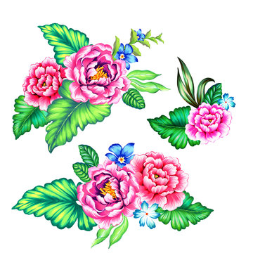 mexican flowers bouquet