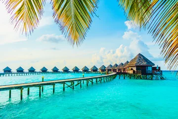 Foto op Plexiglas Malediven eiland © siraphol