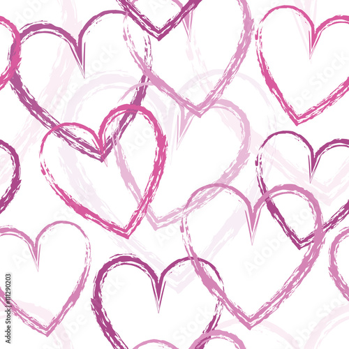 "Kachelbares Herz muster als Vektor" Stockfotos und lizenzfreie