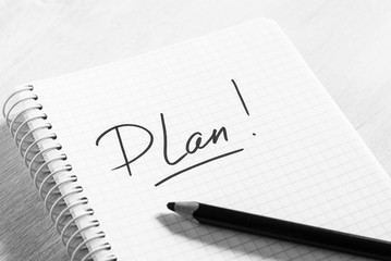 Notebook and writting note