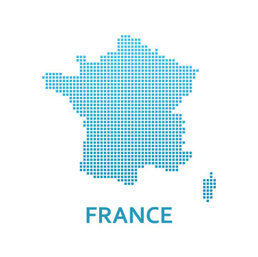Pixel Map of France