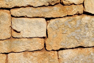 vieux mur de pierre en Dordogne