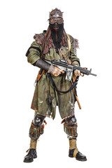 Fototapeta premium studio shot of nuclear survivor