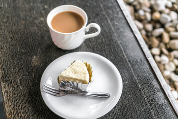 Slice of cheesecake..