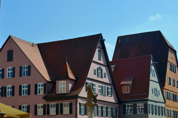 Fachwerkhäuser in Dinkelsbühl