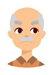 Envious man vector illustration.