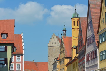 Fachwerkhäuser in Dinkelsbühl