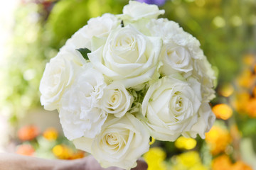 ウェディングブーケ　バラのブーケ