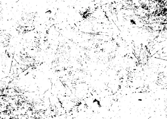 Fotobehang Grunge texture white and black. Sketch abstract to Create Distressed Effect. Overlay Distress grain monochrome design. Stylish modern background for different print products. Vector illustration © alona_s