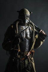 Obraz premium studio shot of nuclear survivor
