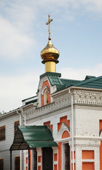 Fototapeta na wymiar Coronation Chapel in Bezhetsk. Russia