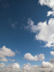 Obraz premium white clouds in sky