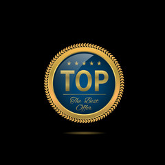 Naklejka premium Top. Best offer