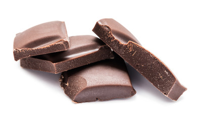pieces of chocolate