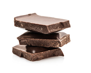 pieces of chocolate
