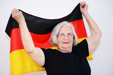 Jubeln Sport Frau
