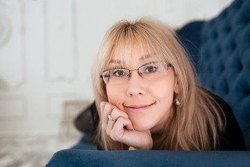 Portrait of beautiful woman looking at camera
