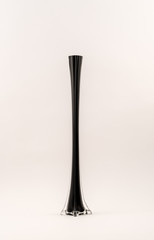 Tall Black Vase