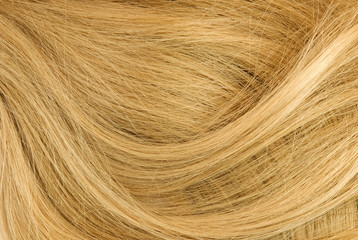 Women's natural blonde hair background 