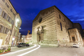 Piazza IV Novembre and Cathedral of San Lorenzo in Perugia