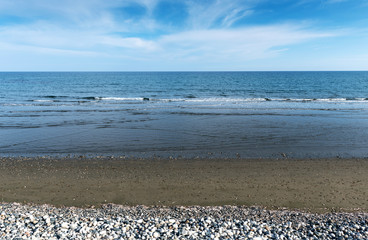 Land Sea and ocean background